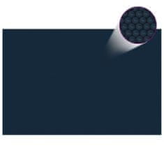 shumee Plavajoča PE solarna folija za bazen 300x200 cm črna in modra