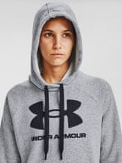 Under Armour Pulover Rival Fleece Logo Hoodie-GRY S