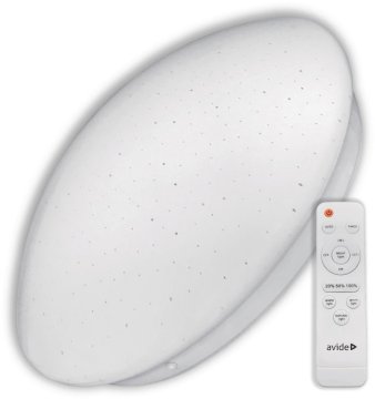 Avide LED plafoniera 76cm z daljincem CCT 80W (40+40) 2700K-6500K