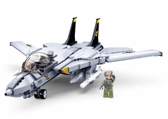 Sluban Model Bricks M38-B0755 F-14 Tomcat Fighter