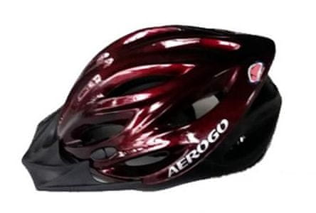Spartan Aerogo kolesarska čelada, rdeča