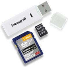 Integral Dual Slot SDXC čitalnik kartic