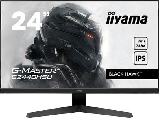 iiyama G-Master Black Hawk G2440HSU-B1 IPS FHD gaming monitor