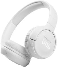 JBL Tune 510BT brezžične slušalke, bele