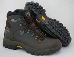 Grisport Temno rjavi unisex polvisoki treking čevlji Fox 10303 , 45