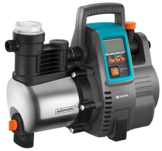 Gardena hišni in vrtni vodni avtomat 6000/6 LCD Inox (1760-20)