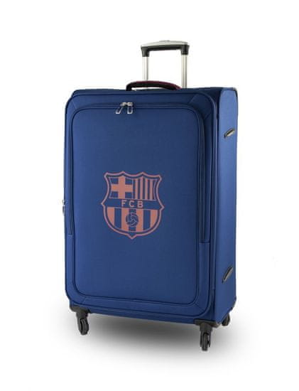Travel and More potovalni kovček, 100 l, 74 x 30 x 47 cm, FC Barcelona