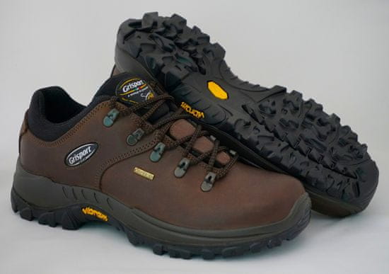 Grisport Badger 10309 temno rjavi unisex nizki treking čevlji