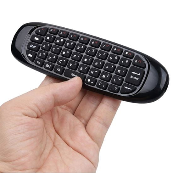 Air Mouse brezžična miška + tipkovnica, Android multimedijski daljinec, Nano USB