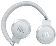 JBL Live 460NC brezžične slušalke, bele