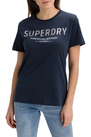Superdry Majica Premium Sequin Entry Tee