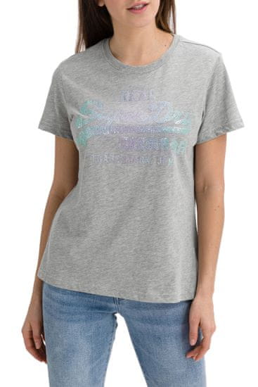 Superdry Majica Vl Stitch Sequin Entry Tee