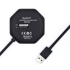 Ewent EW1138 USB vozlišče, 4x USB 3.1