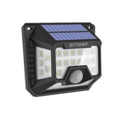 Blitzwolf BW-OLT3 2x LED sončna svetilka z detektorjem gibanja , črna