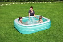 Bestway Car Pool družinski bazen, pravokoten, moder