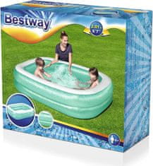 Bestway Car Pool družinski bazen, pravokoten, moder