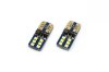 Avto LED sijalka T10 W5W 12 LED 2016 UltraBright 2W 5600K 2 kosa