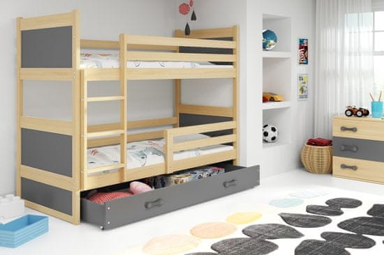 Furnitura Pograd RICO s predalom + GRATIS ležišči - BOR (VEČ BARV)