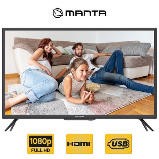 Manta 32LFN69D LED TV, 81cm (32), Full HD, USB, HMDI, črn