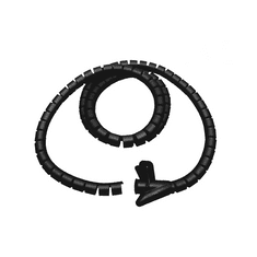 Maclean Špirala za vezanje kablov MCTV-676B črna