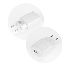 FORCELL Stenski polnilnik s priključkom USB - 2,4A s funkcijo Quick Charge 3.0