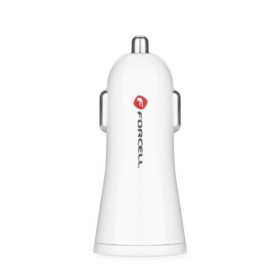 FORCELL Avtopolnilnik s priključkom USB - 2,4A s funkcijo Quick Charge 3.0