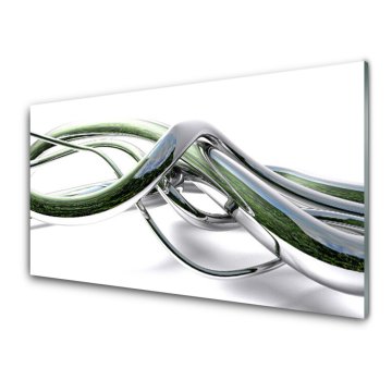 tulup.si Slika na akrilnem steklu Valovi art abstract art 4 obešalnika