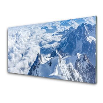 tulup.si Slika na akrilnem steklu Gora landscape 4 obešalnika
