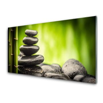 tulup.si Slika na akrilnem steklu Bamboo stones art 2 obešalnika