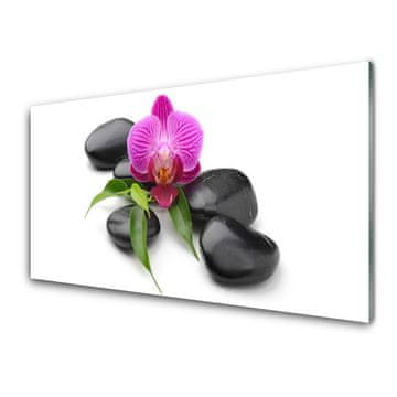 tulup.si Slika na akrilnem steklu Flower stones art 2 obešalnika