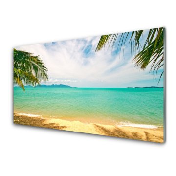 tulup.si Zidna obloga za kuhinju Sea beach landscape