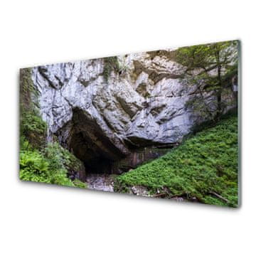 tulup.si Slika na akrilnem steklu Mountain cave narava 2 obešalnika