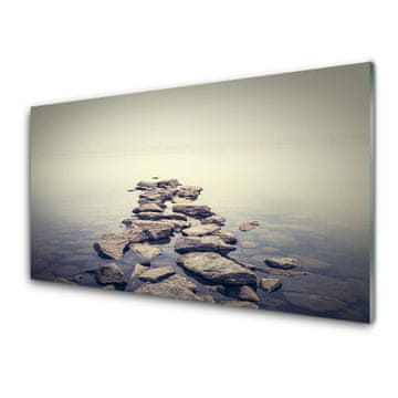 tulup.si Slika na akrilnem steklu Rocks vode landscape 2 obešalnika