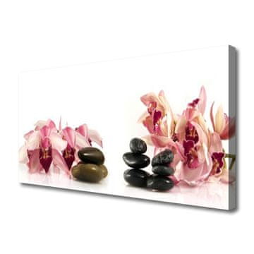tulup.si Slika na platnu Flower stones art