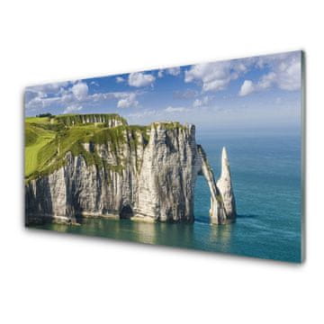 tulup.si Zidna obloga za kuhinju Cliff rocks morske obale