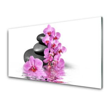 tulup.si Slika na akrilnem steklu Beautiful flower stones 2 obešalnika