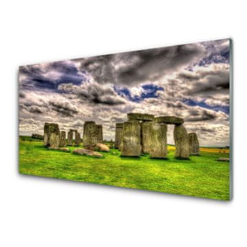 tulup.si Slika na akrilnem steklu Stonehenge landscape 4 obešalnika