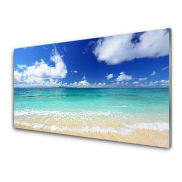 tulup.si Zidna obloga za kuhinju Sea beach landscape