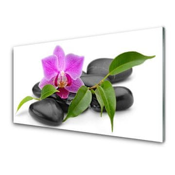 tulup.si Slika na steklu Orchid flower art 2 obešalnika