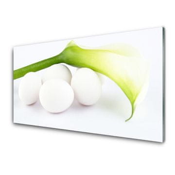 tulup.si Slika na akrilnem steklu Egg na wall 2 obešalnika