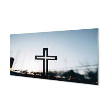 tulup.si Slika na akrilnem steklu Cross 2 obešalnika