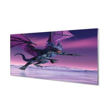 tulup.si Slika na akrilnem steklu Dragon barvita nebo 2 obešalnika
