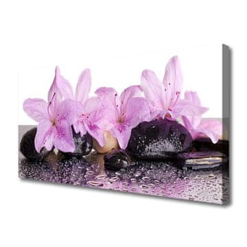 tulup.si Slika na platnu Vodne lilije cvetje rosa