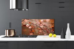 tulup.si Stenska plošča za kuhinjo Sad flower za mir 100x50 cm