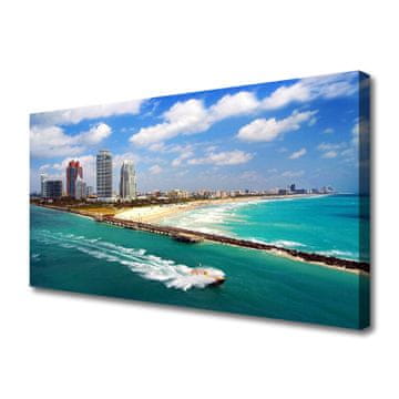 tulup.si Slika na platnu Ocean city beach landscape