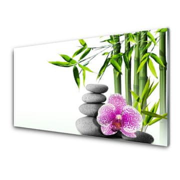 tulup.si Slika na steklu Spa zen bamboo art 4 obešalnika