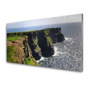tulup.si Stenska plošča za kuhinjo Sea rock landscape