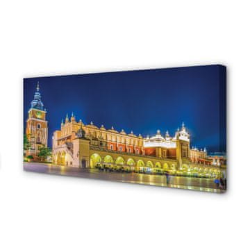 tulup.si Slika na platnu Krakov cloth hall noč