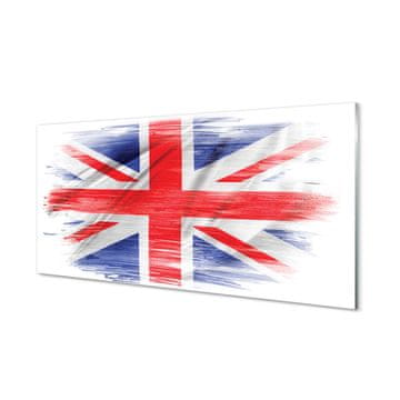 tulup.si Slika na akrilnem steklu Zastava velike britanije 4 obešalnika