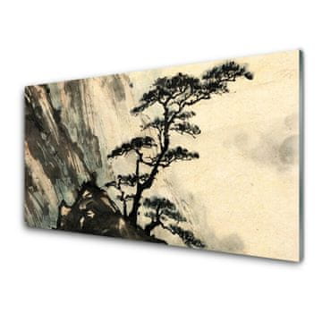tulup.si Slika na akrilnem steklu Painted tree art 2 obešalnika